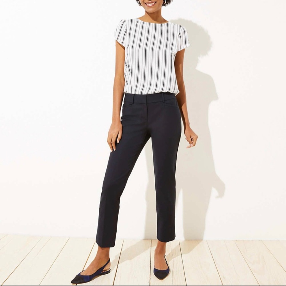 LOFT Riviera Ankle Pant